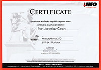 Certifikát – IKO